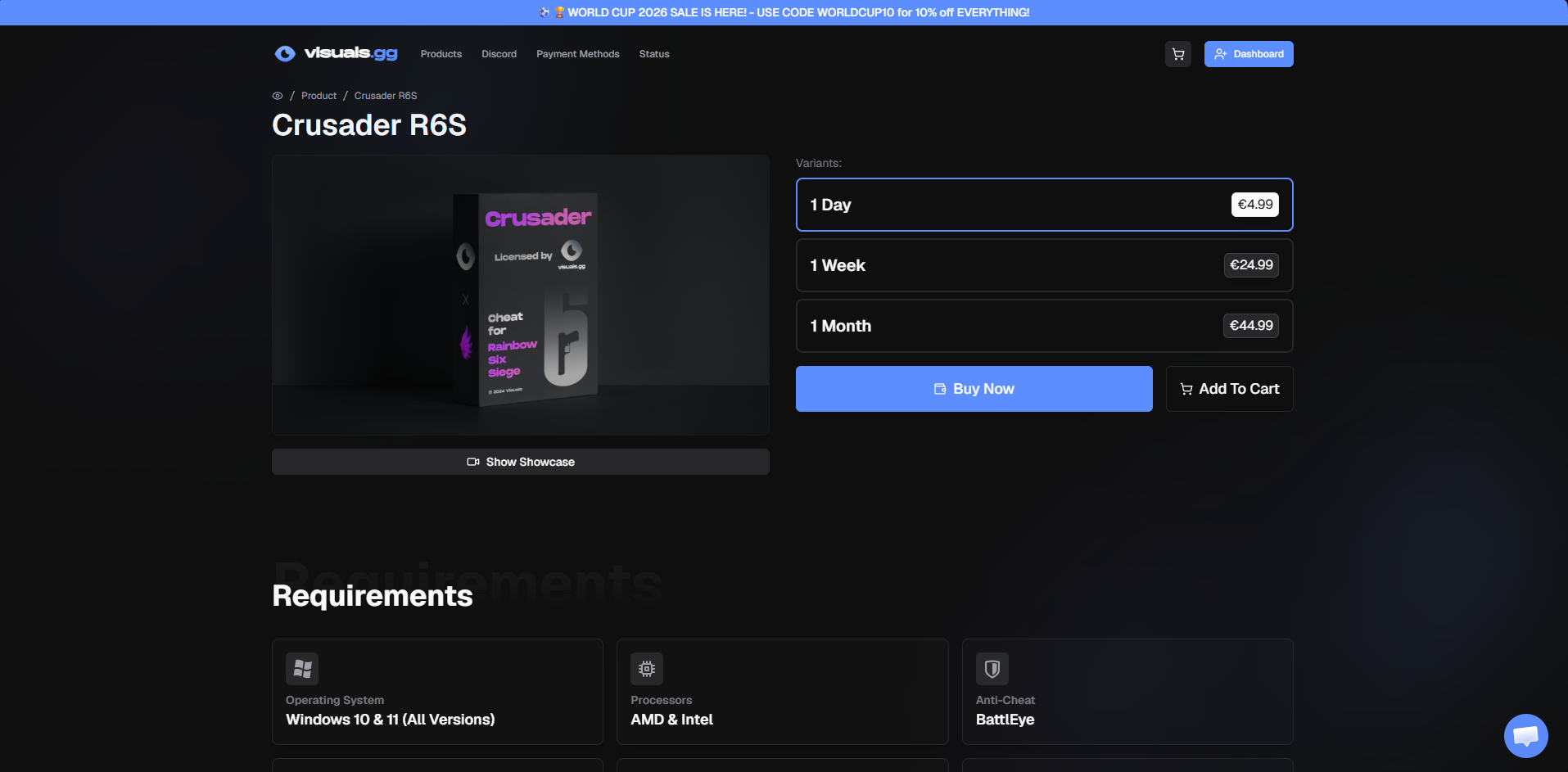 Visuals.gg screenshot 4